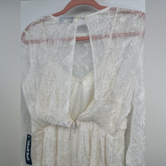 ModCloth NWT Small “Just The Beginning” Maxi Dress Wedding bridesmaid - Picture 7 of 8